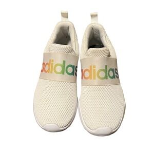 White Youth Adidas Sneakers size 5